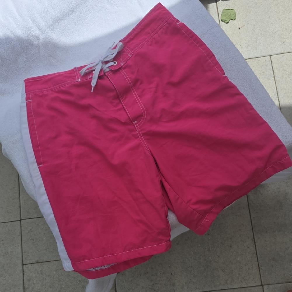 Mossimo Supply Co: Pink Swim Board Shorts